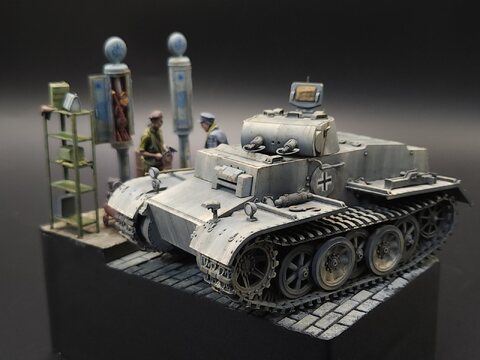 Fuel stop - 1호 F형(1/35 Hobbyboss)