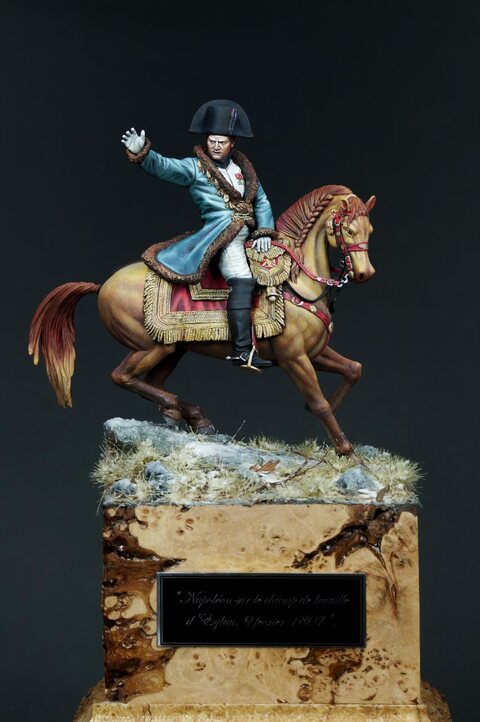 1/24 (75mm)"Napolon sur le champ de bataille d'Eylau, 9 fvrier 1807"