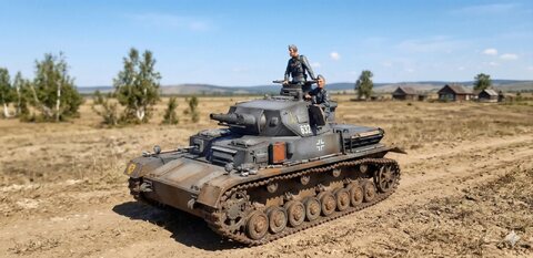 1/35 4호전차 (Hobby boss)