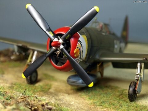 1/48 [TAMIYA] P-47D THUNDERBOLT "RAZORBACK"