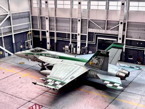 1/72 Academy F/A-18E VFA-195 "Chippy Ho"