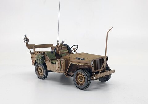 1/35 IDF 1/4-Ton 4x4 Truck w/MG34 Machine Guns