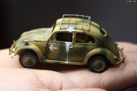 타미야 1/48 Volkswagen Type 82E Staff Car (반나절 제작 시리즈2^^)